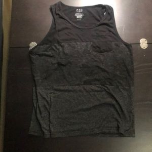 CSG champs  black and grey tank top!